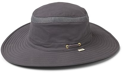 Tilley Hikers Hat, Sombrero para el Sol Unisex Adulto, Grey, 7.25
