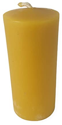 Bienenwachskerze Stumpenkerze 8,5 x 3,5 cm – Kerze aus 100% Bienenwachs