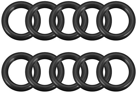 sourcing map 10 Stück O Ringe 12mmx20mmx4mm Dichtungsringe Rund Gummi Dichtung O Ring Seals NBR Unterlegscheibe für Wasserhahn Spülventile Waschbecken Duschablauf Hydraulik Rohrschlauch