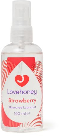Lovehoney Strawberry Flavoured Water-Based Lubricant