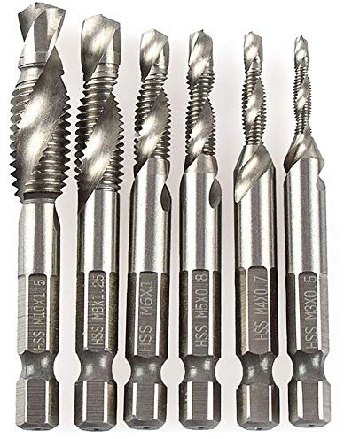 Gurxi Gewindebohrer set bohrer Gewindebohrer Set Metall bohrer Mehrzweck Bohrer Set Bohrer-Gewinde-Schneidsatz