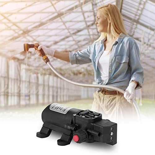 Pompe à Eau 12V avec Démarrage/Arrêt Automatique, Haute Pression, 60W, 5L/min, Auto-amorçante pour Caravane, Bateau, Jardin