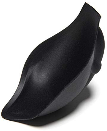 Fauitay Svampdyna underkläder sexiga trosor förstärkare kopp män bulge pouch front vadderade underbyxor badkläder trosor dyna (svart)