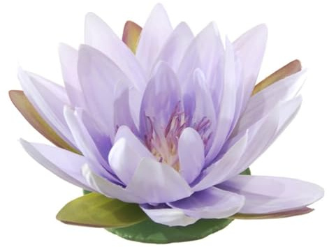 artplants.de Deko Blüte Lotusblüte SUADO, schwimmend, lila, 6cm, Ø15cm | Kunstblumen