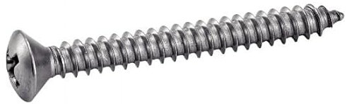 ACTON Vis à tole tête fraisée bombée phillips - Inox A2 3,5x19 mm - Boîte de 200 - Vis, pointes, boulons