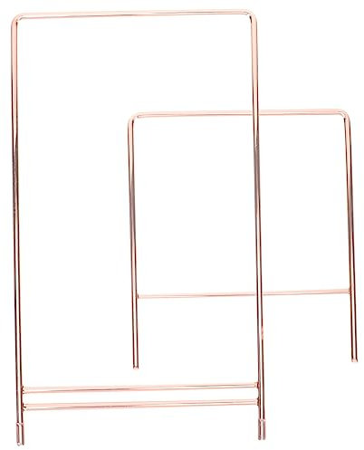 Cabilock Soporte Decorativo Para Platos y De Recetas Soporte De Marco De Fotos y Estante De Exhibición De Inoxidable Para Cocina y Oficina