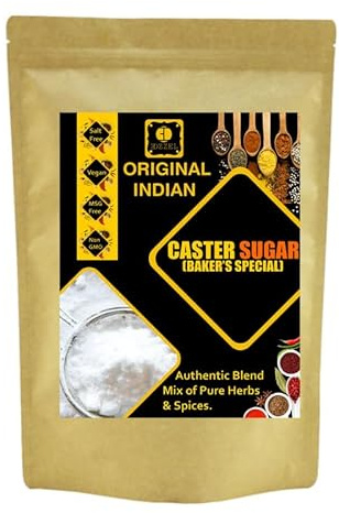 EDZZEL Unique Premium Indian Natural Caster Sugar (Baker’S Special) -100 GRAM (Pack Of 3)