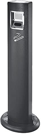 Wand-Aschenbecher. Aschenbecher aus Edelstahl, Standaschenbecher, Winddichter kommerzieller Aschenbecher, Zigarettenaschenhalter mit Rutschfester Basis for den Außenbereich, Zuhause, Büro, Aschenbeche