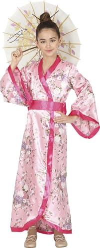FIESTAS GUIRCA - DÉGUISEMENT Kimono Japonaise Rose Fille