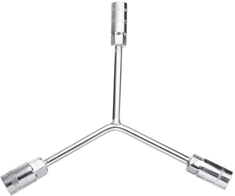 QUARKZMAN Y-förmiger 3-Wege-Steckschlüssel 14mm 17mm 19mm Langer Arm Y-Typ 6-Punkt-Innensechskantschlüssel Fahrrad-Sechskantschlüssel Drehmomentschlüssel für Fahrradreparatur-Hardware-Tools