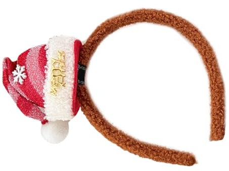 Qsvbeeqj Weihnachten Modischer Kopfreifen Festlicher Haarschmuck Vielseitiges Styling Tool Für Kinder Erwachsene Foto Requisiten