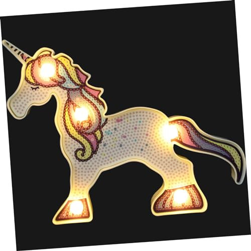 GALPADA Lampada Led Forma Di Unicorno Luce Da Tavolo Led Forma Di Unicorno Per Ragazzo Ragazza