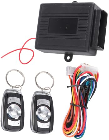 Gogogmee 1Set Keyless Entry Central Locking Kit for Vehicles Remote Control Theft System Secure Your Car with Ease
