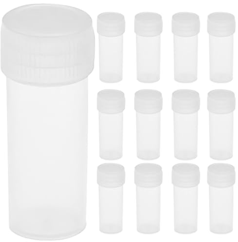 TOPPERFUN Flacons Échantillons Transparents 150 Pcs 5 Ml Hermétiques Pour Soins Peau Voyage Poudre Cosmétique