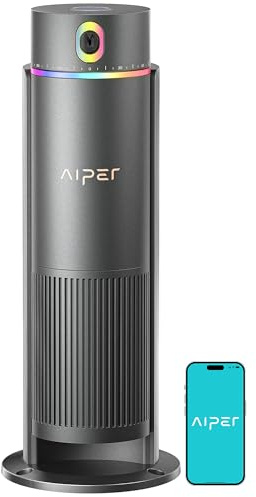 Aiper IrriSense 2 Sistema de Riego Inteligente, Dispositivo de Riego Multi-Zona 4 en 1 con Control por App, Programación Inteligente y Sensor de Lluvia para Céspedes de hasta 4.800 sq.ft