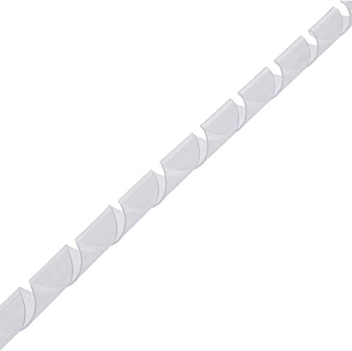 InLine 21183 Spirale Protezione Cavi, Diametro 20 mm, Flessibile, 10 m, Bianco