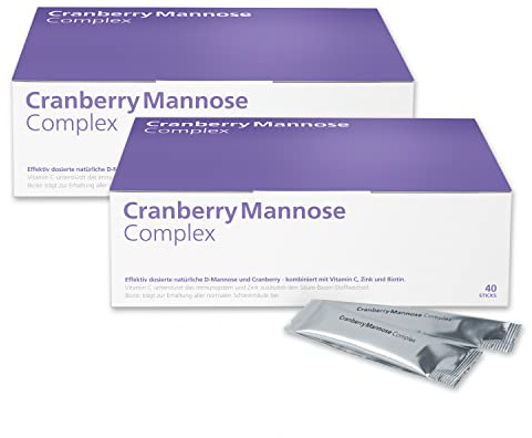 Cranberry Mannose Complex – reine D-Mannose, Cranberry, Biotin & Vitamin C