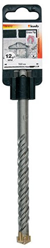 kwb Cross-Tip Hammerbohrer Ø 12 mm (160 mm Länge, 4-schneidig, SDS plus Aufnahme)