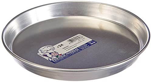 Pentole Agnelli FAMA43/324 Moule à gâteau Conique avec Rebord, Aluminium, 24 X 24 X 3 cm