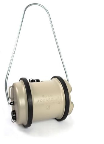 Hitchman Aquaroll 40L Portable Water Carrier – Durable Food-Grade Rollable Water Container with Ergonomic Handle for Caravan Motorhomes Camping and Outdoor Events