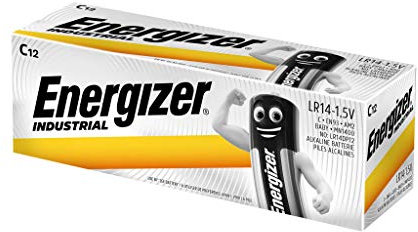 Energizer Industrial Battery Long Life Lr14 1.5V C Ref 632049 [Pack 12]
