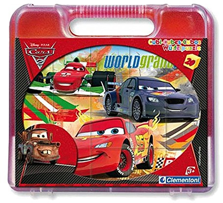 Clementoni 42068.1 - Würfelpuzzle - 20er Würfel Cars 2
