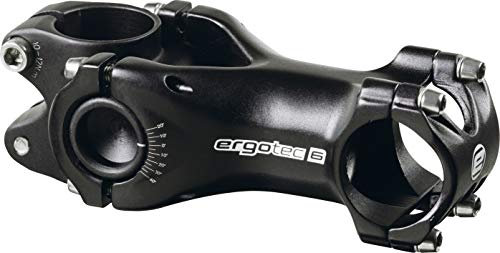 ergotec Unisex – Erwachsene Ahead Vorbau Swell R Eco 31.8 Al6061 T6 100mm, schwarz-Sand