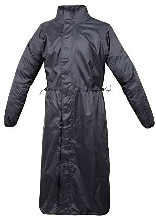 Tucano Urbano giacca antipioggia moto lunga Parabellum. Mantella antipioggia moto fino al polpaccio. Antipioggia uomo e donna. Impermeabile moto e scooter unisex, idrorepellente, antivento. Tg XS-S