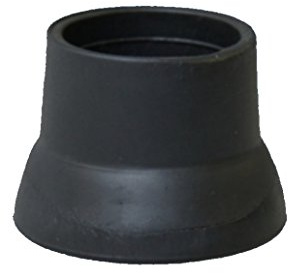 walexo Rohrabschlusskappen – 6 oder 8 Stück – Gummikappen für Rohr-Innenmaß 25 mm oder 28 mm – Schwarz – Ersatzteile für Gartentrampoline