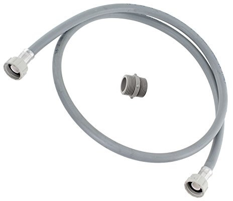 SPARES2GO Straight End Cold Water Fill Inlet Hose Extension for Grundig Washing Machine (1.5M)