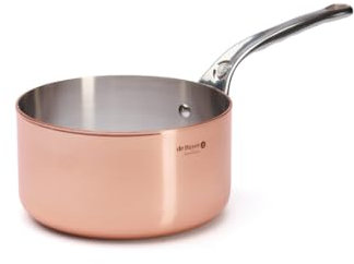 DE BUYER -6406.18 -casserole cu-inox- queue inox ø18, Cuivre