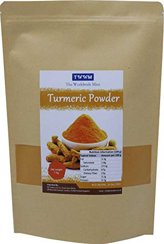 Kurkuma-Pulver (Haldi) - Indisches Gewürz zum Kochen - 1 kg