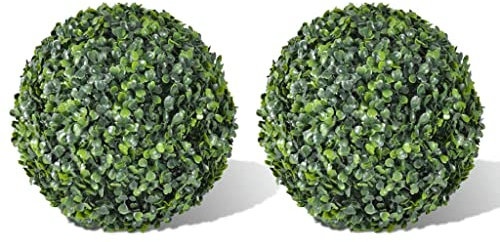 Buxusbol kunstplant 35 cm 2 st