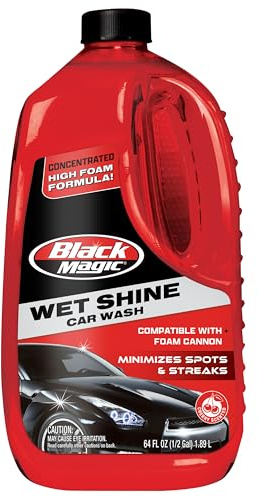 Black Magic 5071496 Wet Shine Exterior Car Wash - 64 oz.