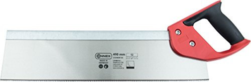 Connex COX808735 Rückensäge 400 mm geschliffene und gehärtete Zähne, 2-Komponenten-Griff