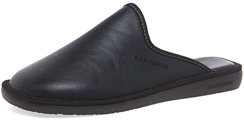 Nordikas Norwood III Zapatillas De Cuero para Hombre 9/43 Negro