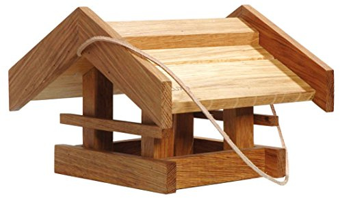 Luxus-Vogelhaus Klassisches Vogelhaus Basis, Eiche, Braun, 46036e