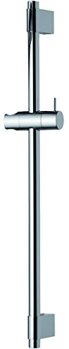 Ideal Standard B9848AA Idealrain Pro Brausestange 60 cm, Wandmontage Variabel Anpassung an bestehende Bohrlöcher, Duschstange mit Duschkopfhalterung, Brausegleiter Brausehalter verstellbar, Chrom