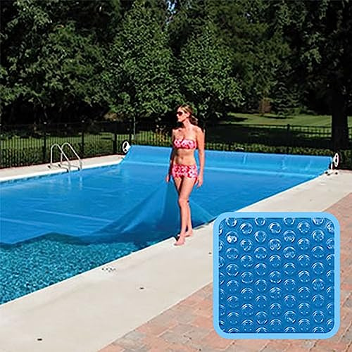 Linxor - Bâche à Bulles, Couverture Solaire découpable pour Piscine enterrée ou Hors Sol - 5 x 10 m - 300 microns - Bleu - Plusieurs Tailles Disponibles