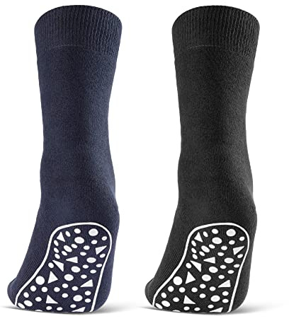 2 | 4 | 6 Paar ABS Socken Damen & Herren Anti Rutsch Socken Stoppersocken
