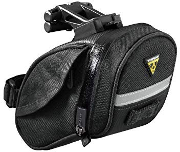 Topeak Satteltasche Mit Fixer F25 Aero Wedge Pack DX, Black