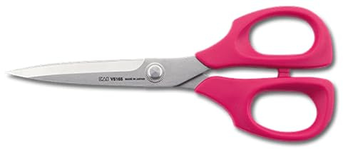 KAI Tijeras universales de la serie V5000 en rosa - Longitud total de 16,5 cm - Tijeras para manualidades, tijeras universales