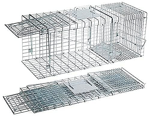 Gabbia per gatti pieghevole grande