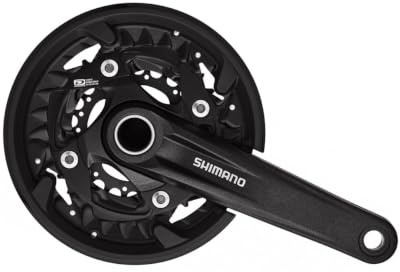 SHIMANO FC-MT500 3x10-fach Kurbelgarnitur, Black, 170 mm
