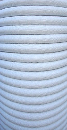 10m Expanderseil 10mm weiß Gummiseil Planenseil Spannseil Seil Plane …