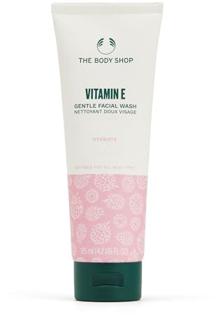 The Body Shop Vitamin E sanft Gesicht waschen, Parabenfrei Waschen, 4.2 Fl. Oz