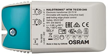 OSRAM Lamps Lamps HALOTRONIC-COMPACT HTM, HTN EVG, 74 W, 240 V, Grau 4050300442310