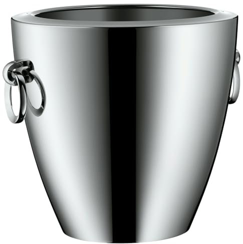 WMF Jette Champagnerkühler doppelwandig 24 cm, Sektkühler, Edelstahl Cromargan poliert