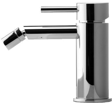 Ib Rubinetterie - Milano/Torino Miscelatore Bidet Cromo - Miscelatore Completo Di Piletta, Flessibile E Salterello
