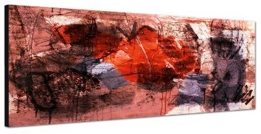 Augenblicke Wandbilder Keilrahmenbild Wandbild 150x50cm Gemälde abstrakt Kunstwerk